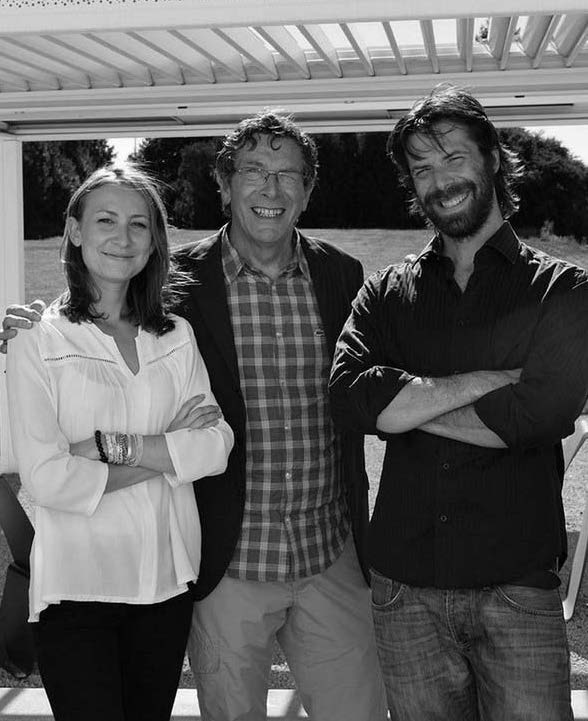 Audrey, Jean-Louis et Charles Castel Audrey, Jean-Louis et Charles Castel