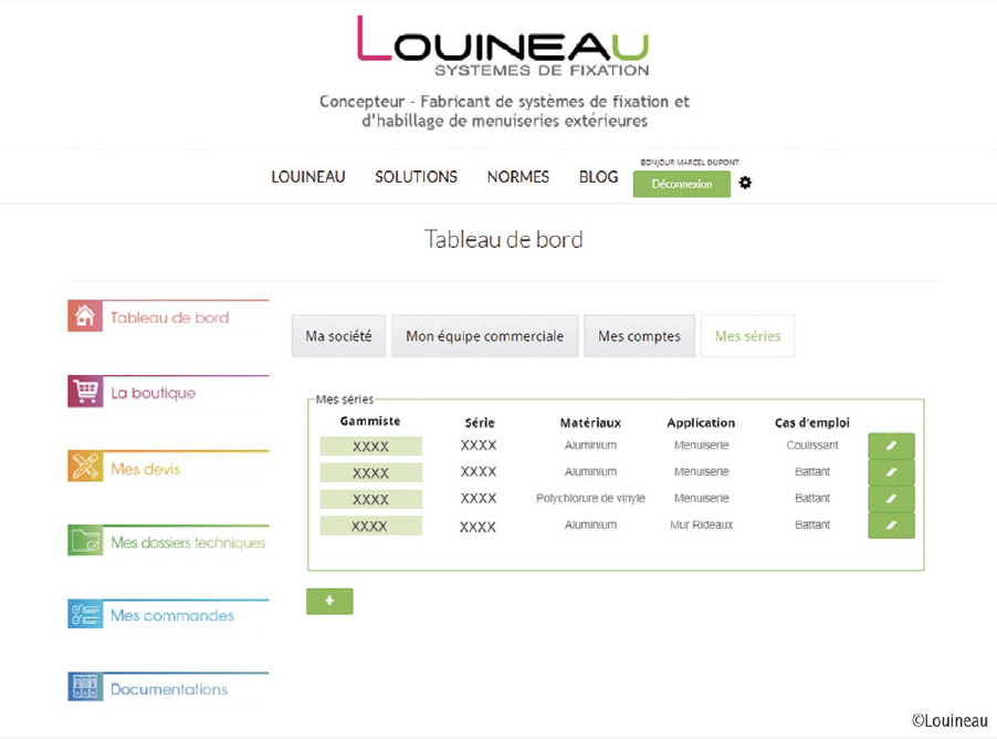 mylouineau interface