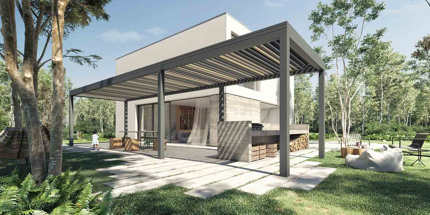 dank architectes pergola profils systemes