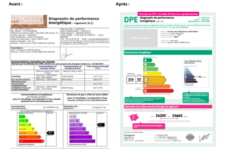 dpe changements