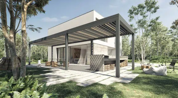 Profils Systèmes Pergola Wallis&Outdoor® design by Dank Architectes